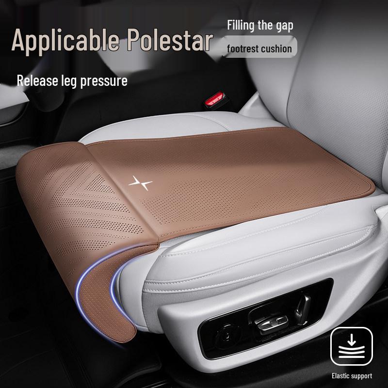 Cuscino Poggiagambe per Auto Polestar 1/2/3/4/6 per Anteriore/Posteriore, Guidatore/Passeggero