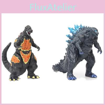 Detaljeret Godzilla Figur Model Samlerlegetøj I 12 Varianter Pvc Anime Stil