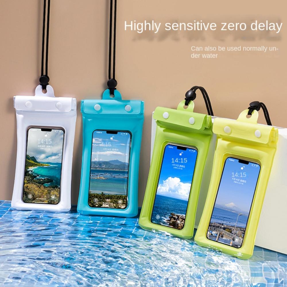 

Three Layers Underwater Dry Bag Transparent Swimming Waterproof Bag Swimming чёрный