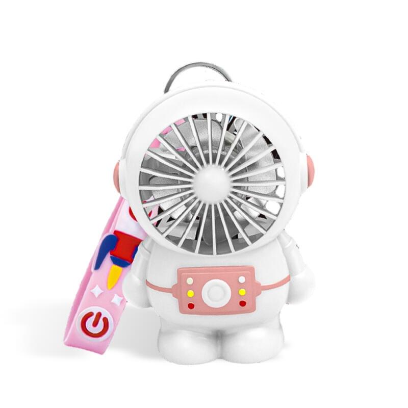 

HdoorLink Новый астронавт мини USB зарядка небольшой вентилятор космонавт портативный ручной вентилятор дорожный вентилятор розовый
