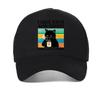 Me Gustan Los Gatos Y El Café Gorra de Béisbol Divertida Estampada Para Hombres Mujeres Casual Ajustable Gorra de Camionero Moda Transpirable Gorras Snapback
