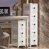 17 Cm Drawer-type Slit Storage Cabinet Ultra-narrow Slit Cabinet for Refrigerator Multi-layer Storage Rack for Bathroom