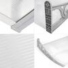 Miko Plastic Roof 100X150Cm Gray