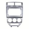 Pentru DODGE CALIBER 2007-2010 Ecran 10,1 Inch Argintiu ABS Cadru Decorativ Manetă Schimbător Console Centrală Mașină Decor Interior