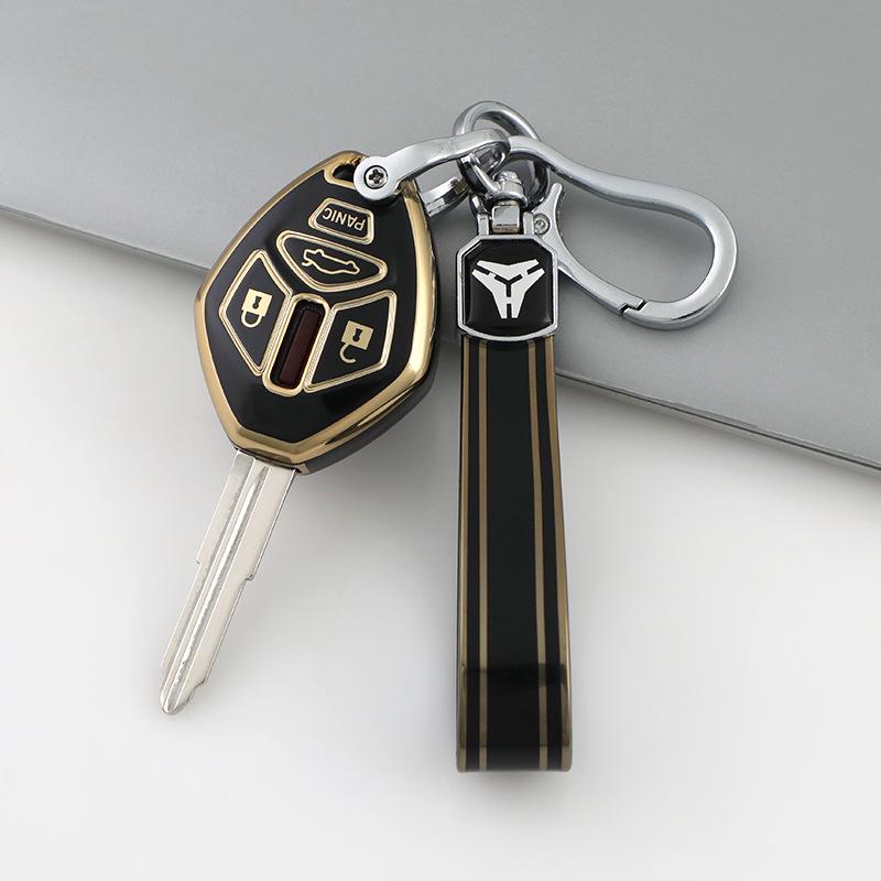 Mitsubishi Car Key Case for Outlander, Eclipse Cross, ASX, Lancer, Pajero Sport