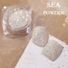 Aurora Effect Nail Art Powder Non-Floating Colorful Pastel Dust Ultra Fine Glitter Nail Powder