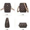 PVC Smartphone Crossbody Bag Vertical Small Shoulder Popular Lightweight Cute Popular [LAORENTOU] Women's