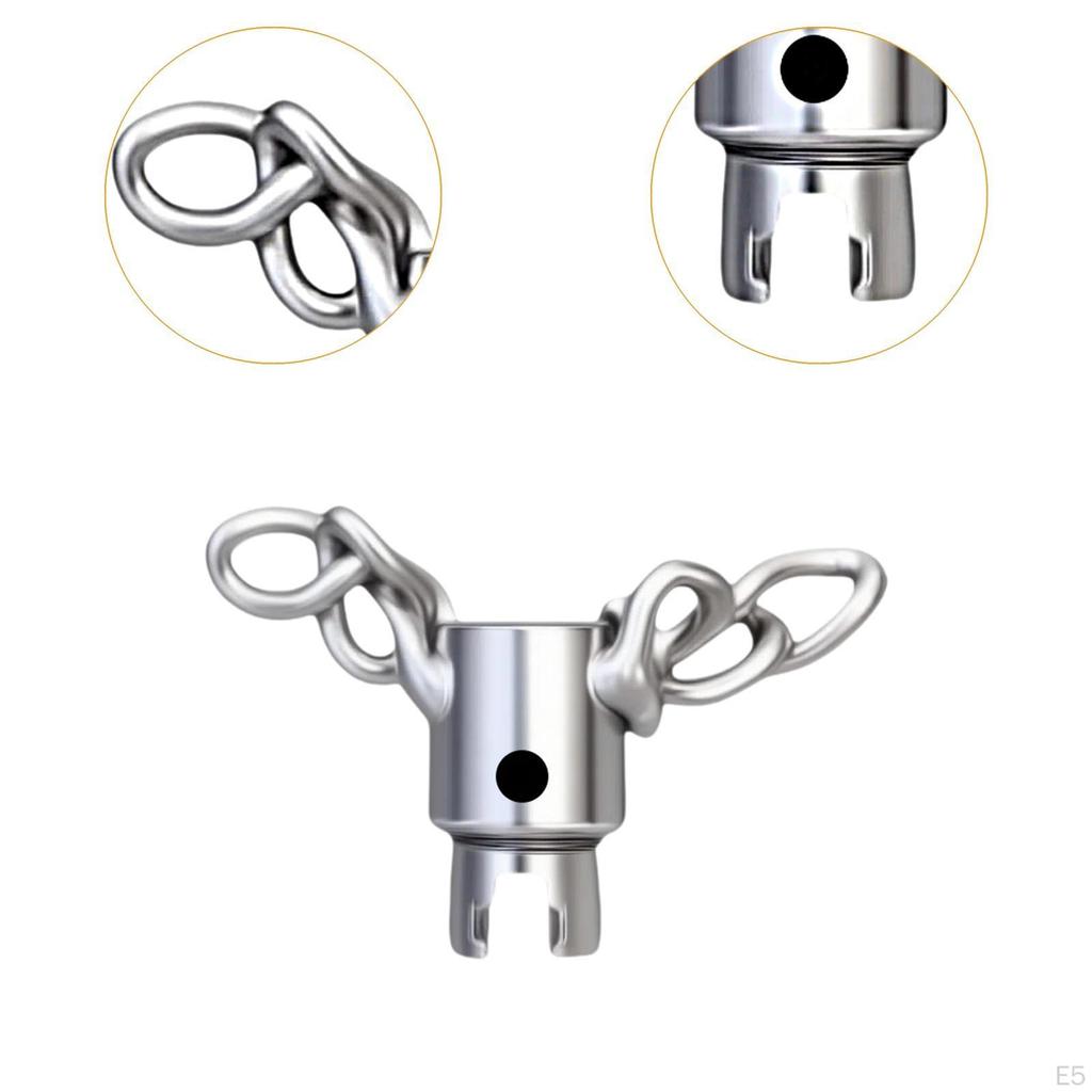 Corrente Descalcificadora de Esgoto com Eixo Flexível, Ferramenta Multiusos para Manutenção de Mangueiras para Banheiro