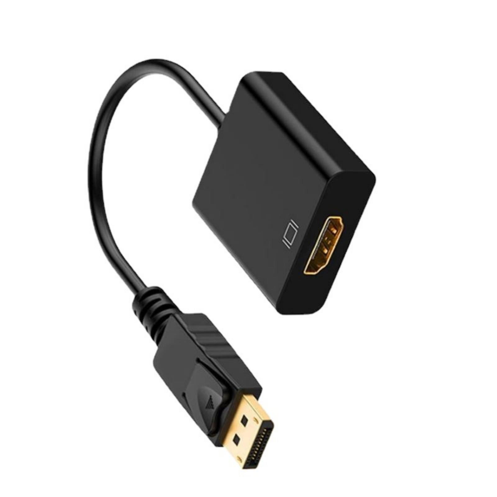 

Адаптер Displayport - HDMI Конвертер DisplayPort (папа) - HDMI (мама) для передачи аудио и видео 1080P Разрешение A