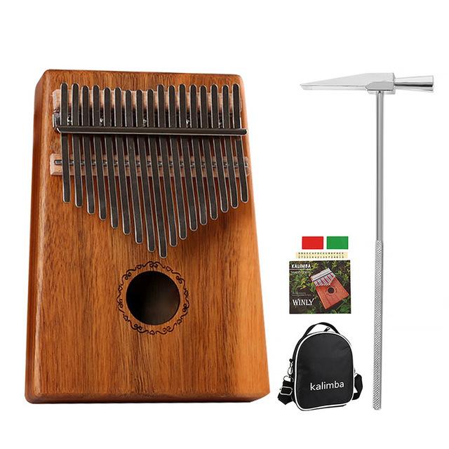 

17 клавиш Kalimba Thumb Piano Высококачественный деревянный музыкальный инструмент