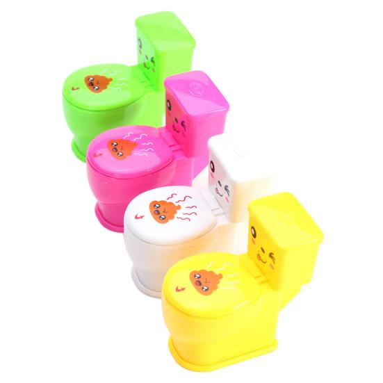 Spoof Gadgets Toys Mini Prank Squirt Spray Water Toilet Closestool Joke Toy Gift