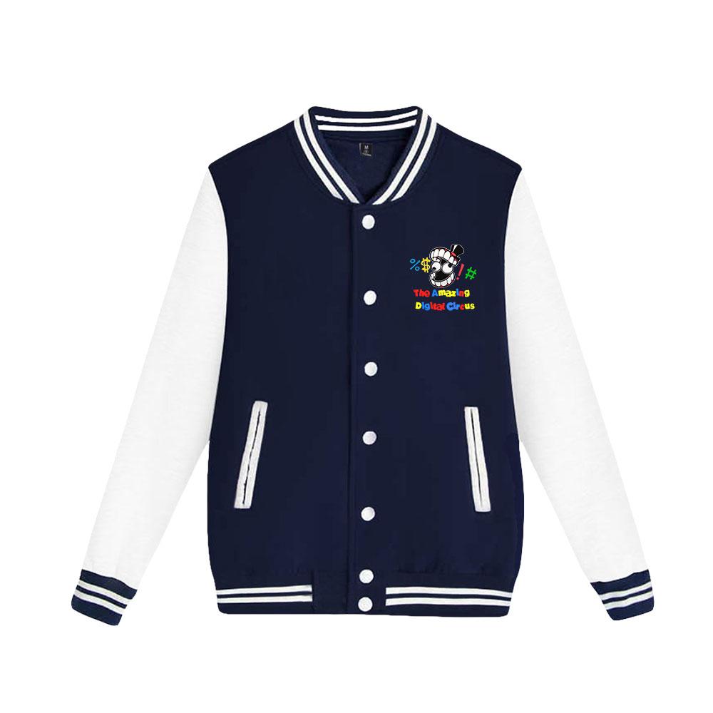 Úžasný digitální cirkusová bomber bunda dámská pánská nadměrná Harajuku móda baseballová bunda bunda dámská streetwear jaro podzim bomber svrchní oděv