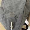 Women's Corduroy Student Schoolbag Printed Backpack