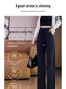 Petite Women's Straight-Leg & Wide-Leg High-Waisted Pants (145cm) - Spring/Autumn Collection