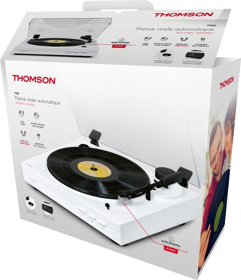 Fully Automatic Turntable Thomson TT351 + Cartridge Audio-Technica AT3600L, Thomson