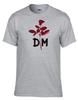 Depeche Mode Rockband Rock Music Gris Camiseta
