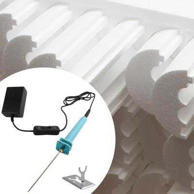 Penna Taglio Schiuma Elettrica Strumento a Caldo Adattatore US Taglierino Robusto 10 cm Perno Incisione per