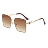 Stylish Stryle Square Frame Sunglasses For Women Summer Outdoor Protection Sun
