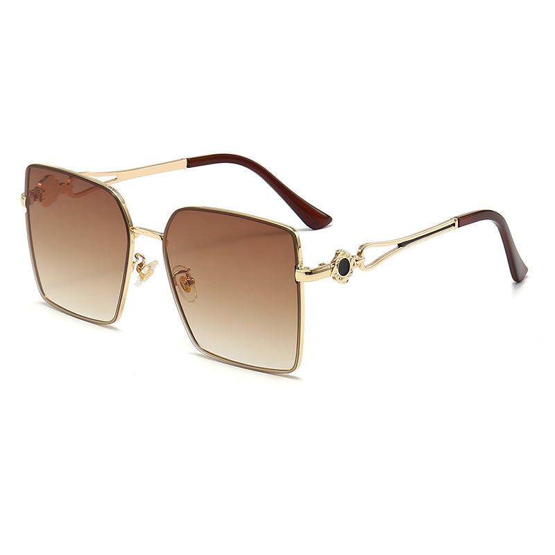 Stylish Stryle Square Frame Sunglasses For Women Summer Outdoor Protection Sun