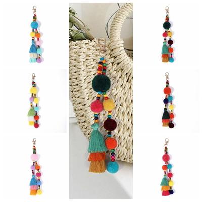 Tassel Boho Style Keychain Boho Style Boho Style Keyring  Girls