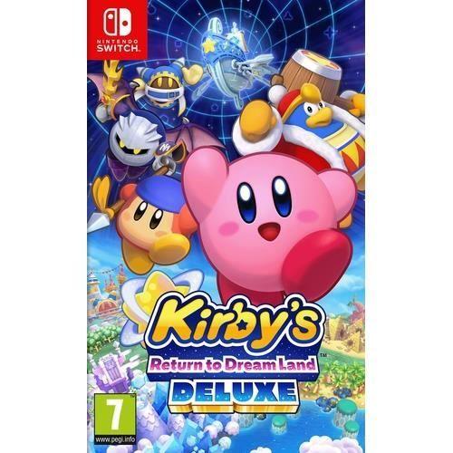 Jeu Vidéo - Nintendo - Kirby's Return To Dream Land Deluxe - Nintendo Switch - Action - PEGI 7+
