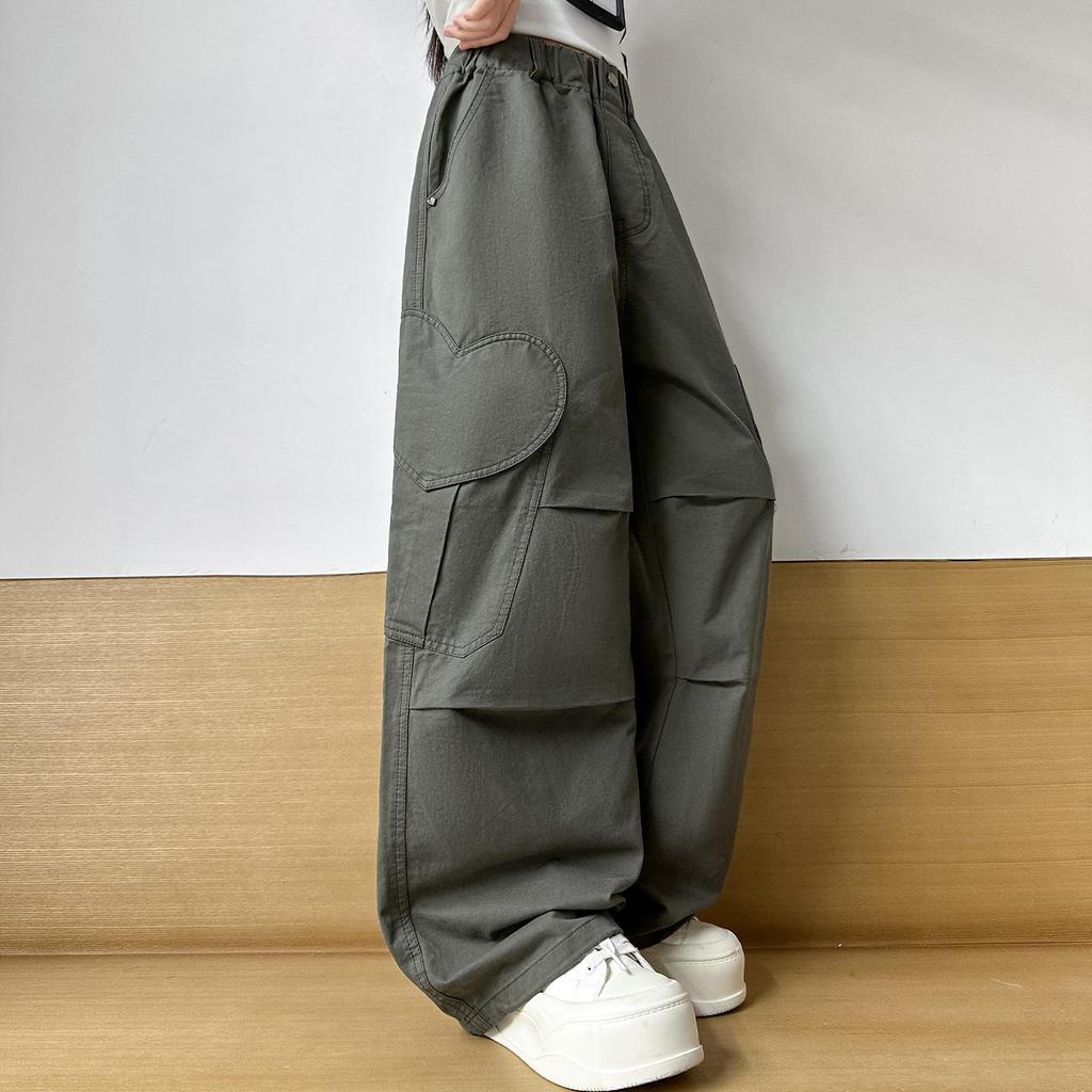 Mädchen Cargo Hose mit weitem Bein - Kollektion Frühling/Herbst 2025