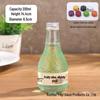In-Stock Orange Peel Texture Wine Glass Bottle for Home Brewing - Small Sealed Bottle for Fruit, Plum, Red Wine.