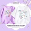 Girls Korean Pure Cotton Short Sleeve T Shirt Summer Casual Baby Top For Kids