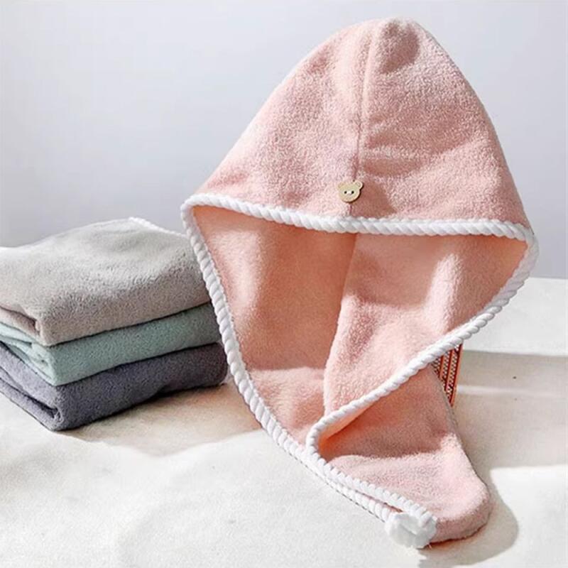 Microfiber Dry Hair Towel Hair Towel Quick Absorption WD29DE0 pink