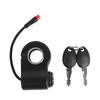 2Pin Ignition Lock With Two Key For Kukirin Electric Scooter ABS Metal Throttle Accelerator Switches Easy Installation