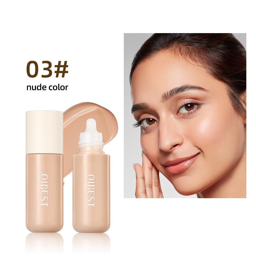 Liquid Foundation Oil-controlling Concealer Long-lasting Makeup, Waterproof for Dry Skin and Oily Skin, Foundation Cream Makeup