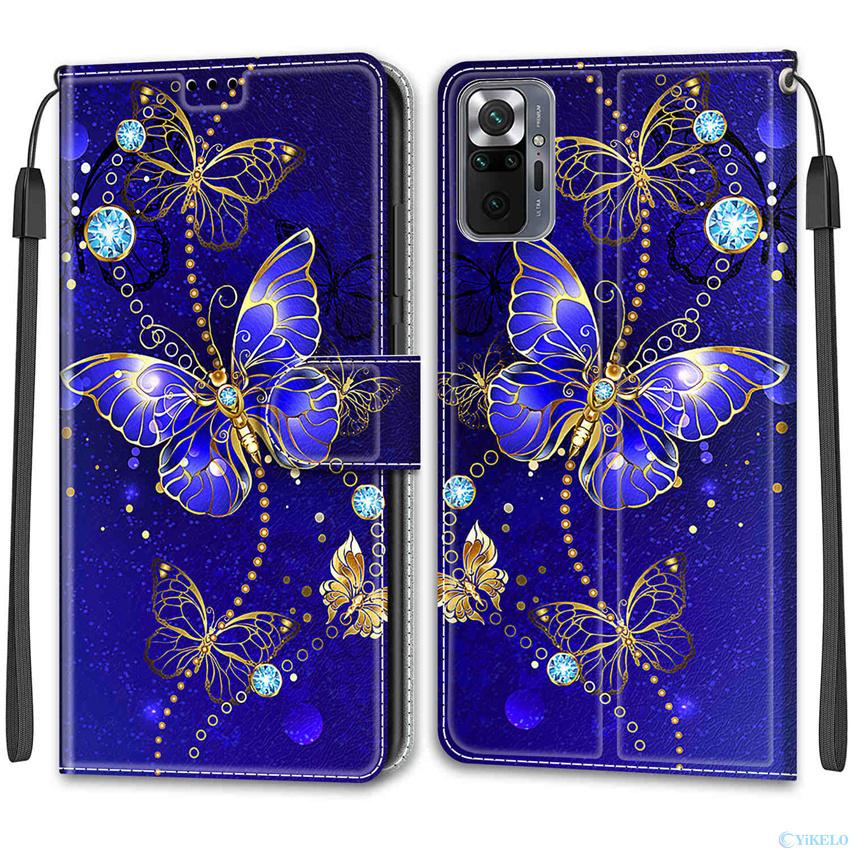 Flip Leather Wallet Phone Case For Samsung Galaxy S23 S22 S21 Plus Ultra A23 A73 A13 A52S A22 A33 A21S A41 Butterfly Book Cover