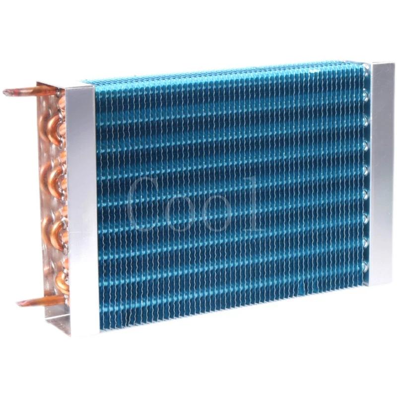 Evaporator Freezer Refrigerator Refrigerated Display Cabinet Copper Tube Fin Air-cooled Condenser 260-50-130MM