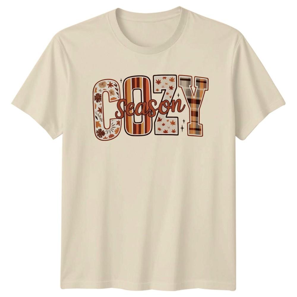 Cozy Season Autumn Fall Seasons Unisexs TShirt Unisexs Graphic Tee