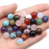 Perline Rotonde in Cristallo di Agata Senza Foro da 10mm - Materiale Semi-Prezioso per Gioielli Fai da Te