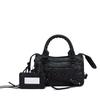 Women's Mini Crossbody Tassel Bag - Medium/Small Size, Motorcycle Style