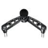 Suporte de Bola Antiderrapante Para Haste de Garfo de Motocicleta Base de Bola de Alumínio Ajustável Característica Distância Ajustável do Parafuso 78mm-127mm