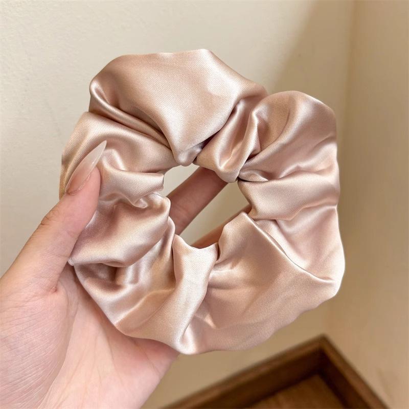 Korean Style Spring/Summer Floral Intestine Hair Scrunchie for Women – Elegant Ponytail Tie and Mori Girl Accessory.