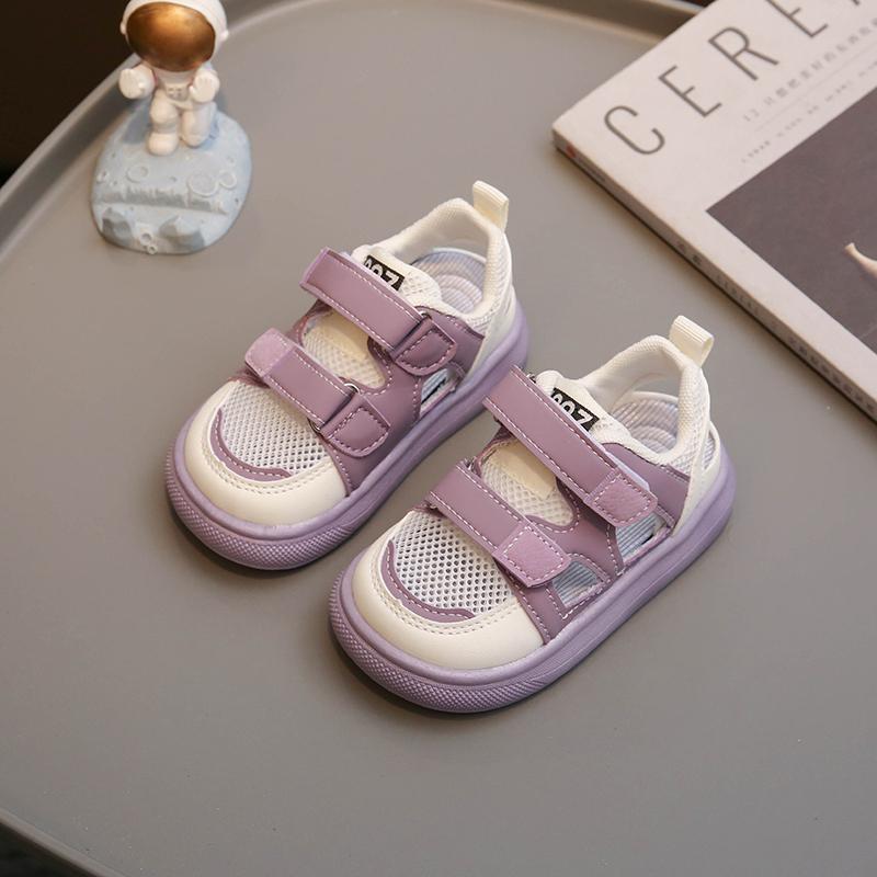 2025 Summer Sports Sandals for Baby First Walking Shoes Comfortable Anti-Slip New Fashion Boys Girls Casual Shoes Hollowed-out
