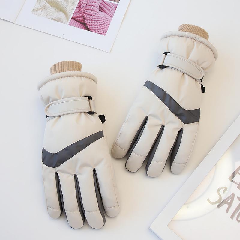Winter Women Stay Warm Touchscreen Waterproof Windproof Non Slip Snowboarding Ski Gloves