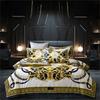 Bedding set Modern Digital Printing polyester fiber Fabric Duvet Cover Fitted Sheet Pillowcases Home Textile