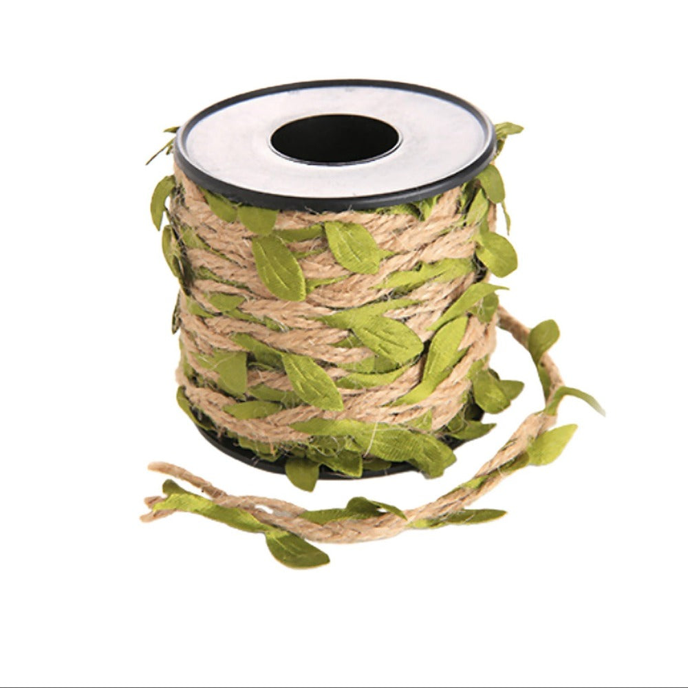 Cheap Artificial Vine Rope Fabric Hemp Green Leaves Home Decor | Joom