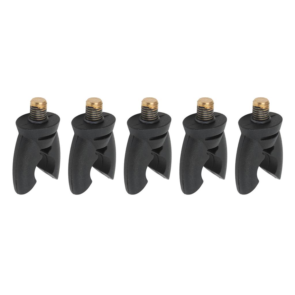 Fishing Rod Rest Head Prevent Slip Silicone Fishing Pole Grip Holder Bracket for Sea Fishing 5pcs