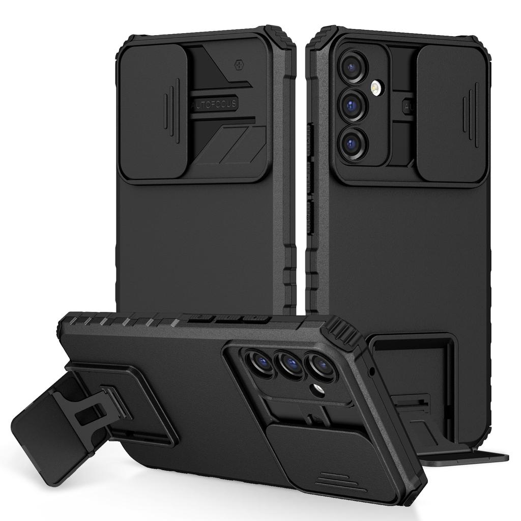 Pouzdro na ochranu objektivu fotoaparátu pro Samsung Samsung A55 A35 A54 A16 A15 A53 A52 A33 A73 Nárazuvzdorný kryt držáku stojanu Armor