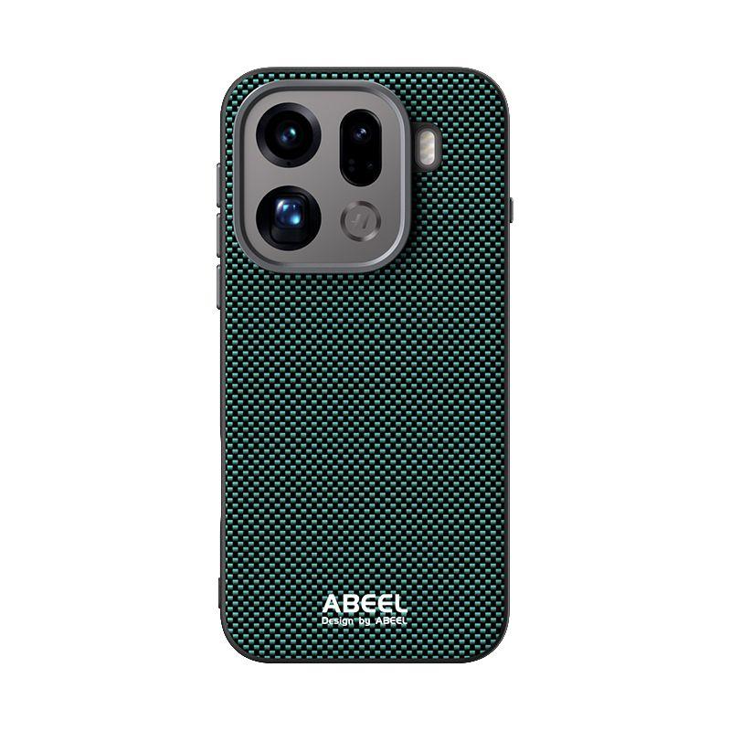 Textur Business Glatte Haptik Relief Kabelloses Ladecase Für Oppo Find X9 Pro X8/S Ultra Reno 14Pro Legierung Linse Stoßfeste Hülle