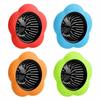 4 Pack Flower Shaped Sink Drain Strainer 4.33 Inch Diameter Basin Sink Strainer  Home Kitchen