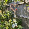 Sparkling Crystal Suncatcher Handmade Hanging Ornament  Housewarming Gift
