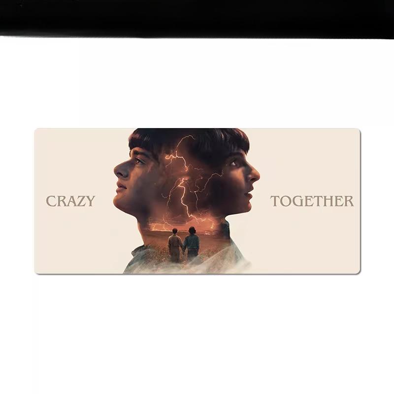 New  Creativity Stranger Things Peripheral High Definition Printing Leather Mouse Pad Large Size Computer Non-slip and Dirty-resistant Keyboard Pad