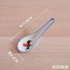 Ceramic Dessert & Soup Spoons