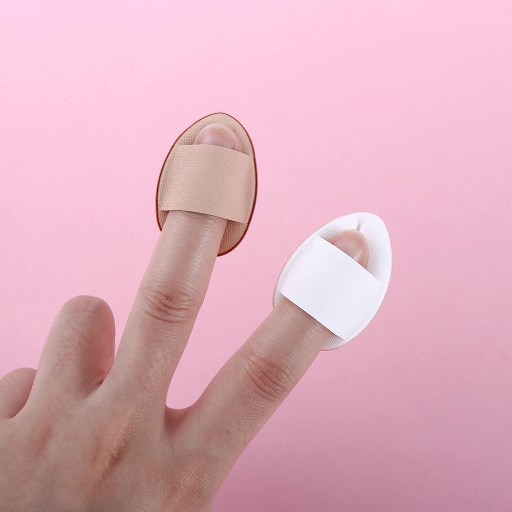 Dry Wet Dual-use Sponge Puff Mini Size Cosmetic Puff Highlighter Blender Thumb Air Cushion Puff
